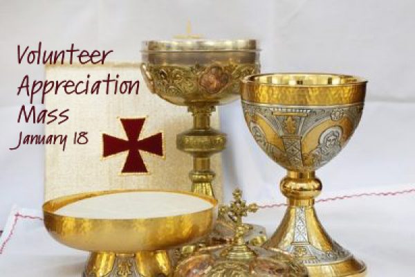 Volunteer Appreciation Mass