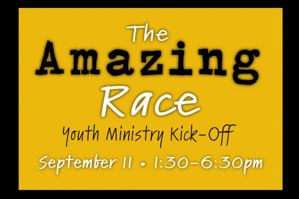Amazing Race Youth Ministry Kick-Off