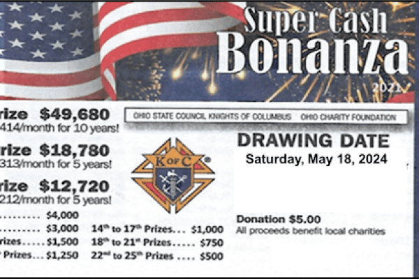 Knights of Columbus Raffle 2024